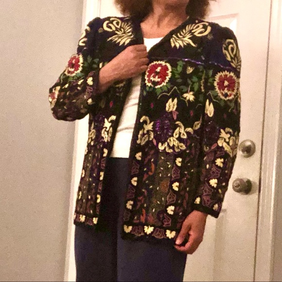 Judith Ann Jackets & Blazers - JUDITH ANN silk jacket